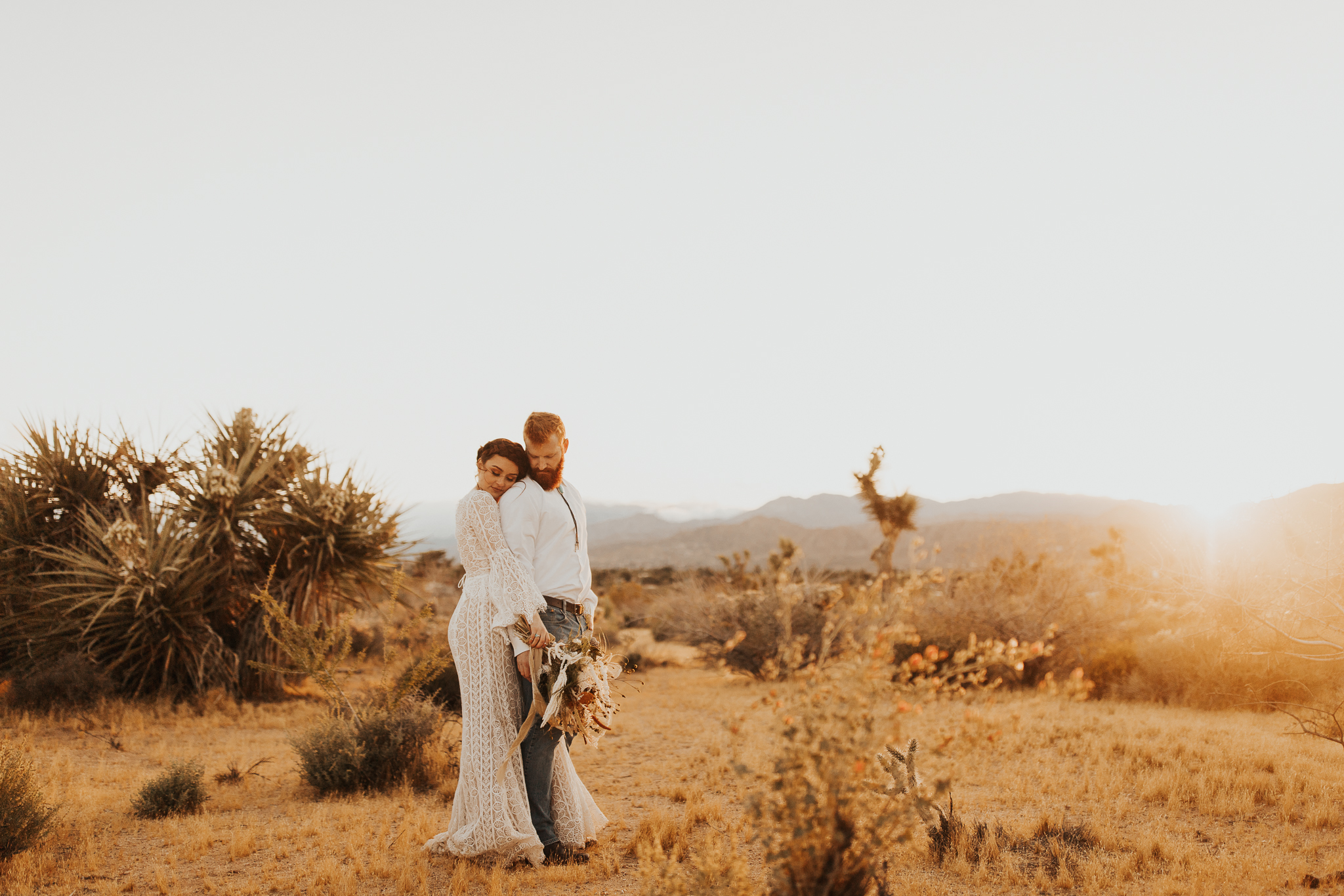 Bridal Photo Session in Arizona Desert